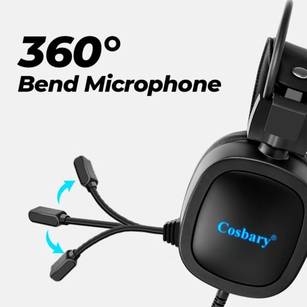 Headset Gamer KINGSTAR 7.1 3.5mm RGB - Imagem 4