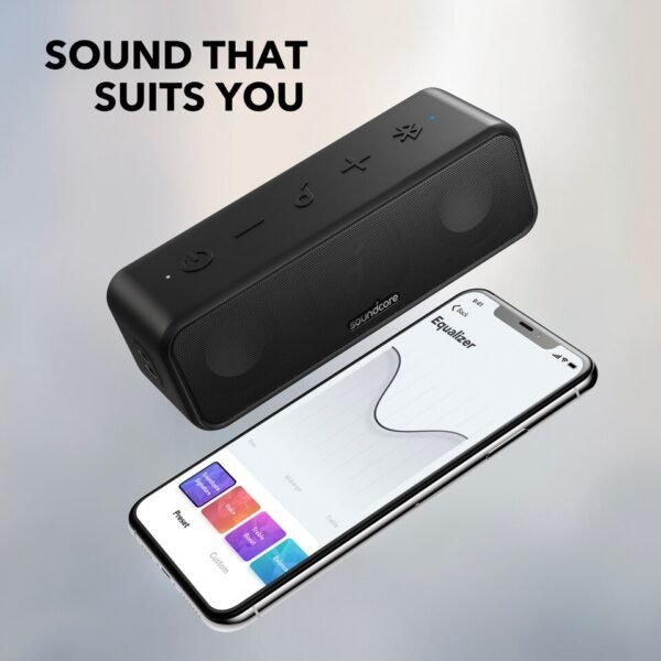 Caixa de Som Soundcore 3 Bluetooth Titanium - Imagem 2