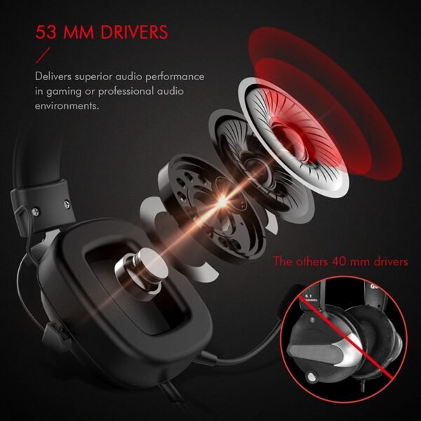 Headset HAVIT H2002d Gamer PC 3.5mm - Imagem 3