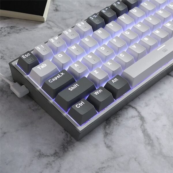 Teclado Redragon K617 60% RGB Gamer 61 Keys Red Switch - Imagem 6